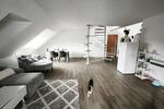 moderne 3 Zi. DG (2. OG) Wohnung mit Balkon und KFZ-Stellplatz - Etagenwohnung Uehlfeld | Angebot:26704502